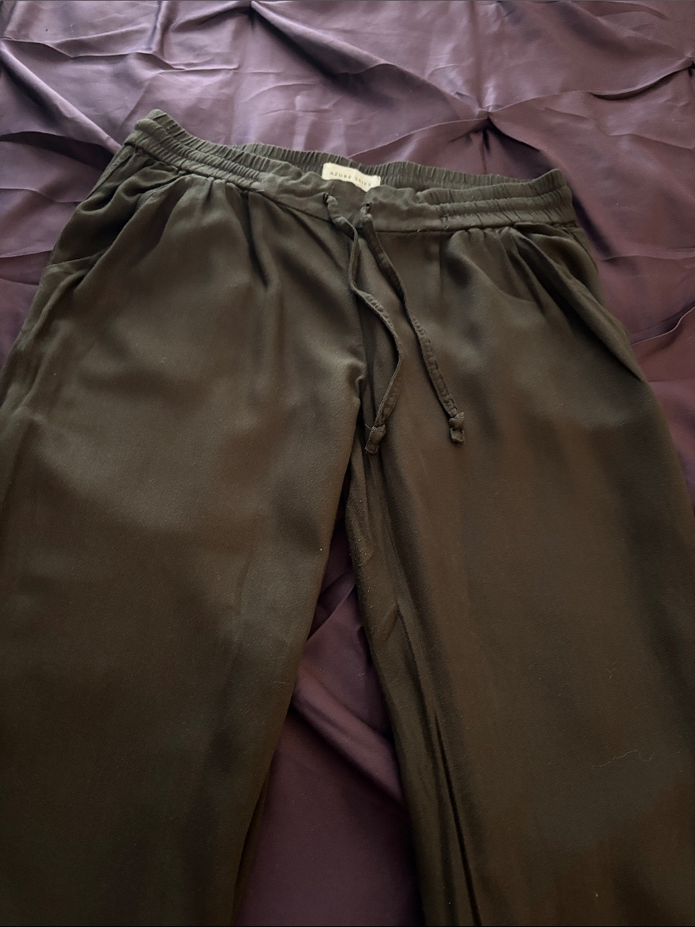 Ladies Drawstring Casual Pants